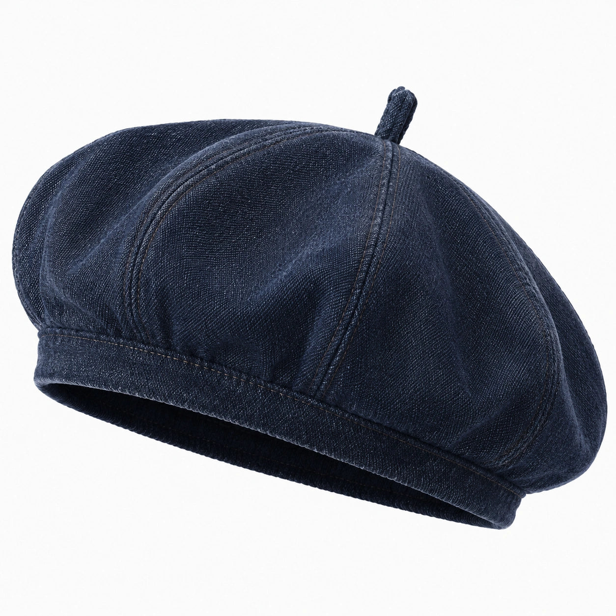 Basco taglia unica in denim blu scuro - stile casual